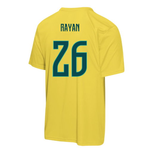 Brazil FIFA World Cup 2026 T-Shirt (Yellow) - Kids (Rayan 26)