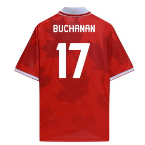 Canada UMBRO World Cup 26 Football Shirt (Buchanan 17)