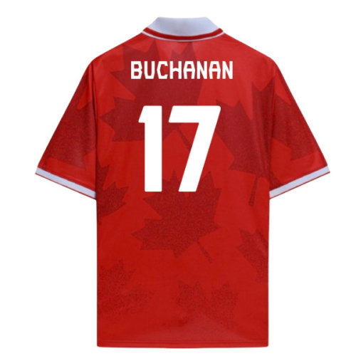 Canada UMBRO World Cup 26 Football Shirt (Buchanan 17)