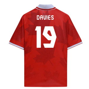 Canada UMBRO World Cup 26 Football Shirt (Davies 19)