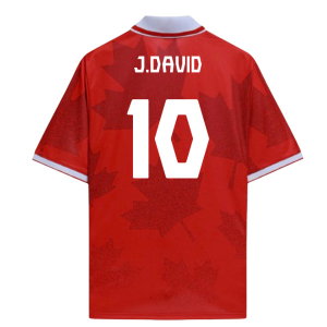 Canada UMBRO World Cup 26 Football Shirt (J.David 10)