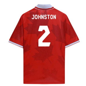 Canada UMBRO World Cup 26 Football Shirt (Johnston 2)