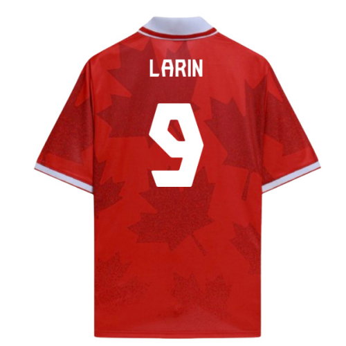Canada UMBRO World Cup 26 Football Shirt (Larin 9)