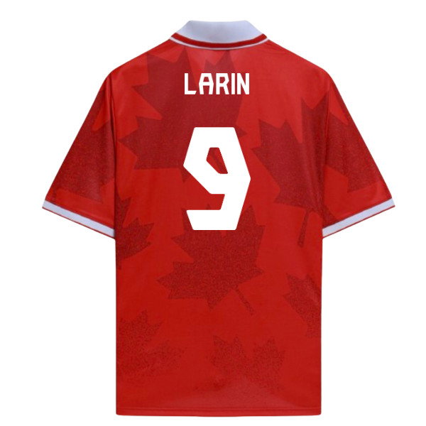 Canada UMBRO World Cup 26 Football Shirt (Larin 9)
