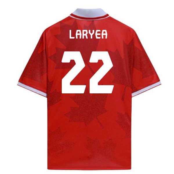 Canada UMBRO World Cup 26 Football Shirt (Laryea 22)