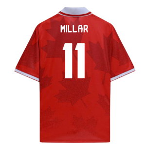 Canada UMBRO World Cup 26 Football Shirt (Millar 11)