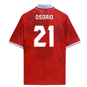 Canada UMBRO World Cup 26 Football Shirt (Osorio 21)