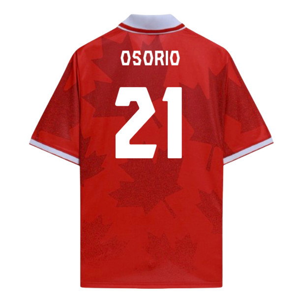 Canada UMBRO World Cup 26 Football Shirt (Osorio 21)