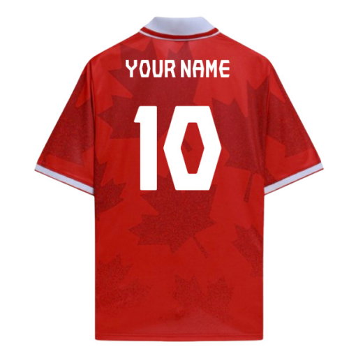 Canada UMBRO World Cup 26 Football Shirt (Your Name)