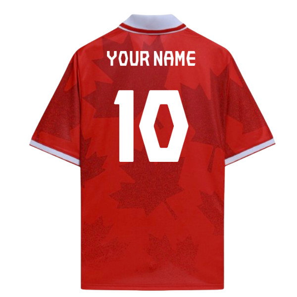 Canada UMBRO World Cup 26 Football Shirt (Your Name)