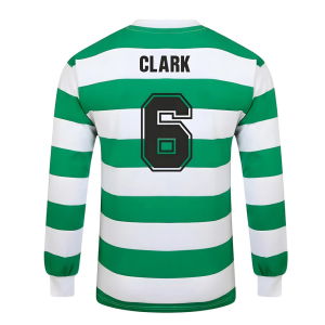 Celtic 1967 European Cup Winners Long Sleeve Retro Shirt (Clark 6)