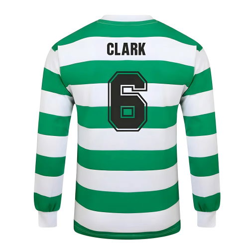 Celtic 1967 European Cup Winners Long Sleeve Retro Shirt (Clark 6)