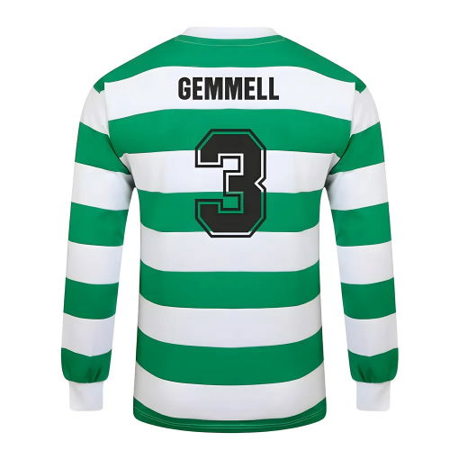 Celtic 1967 European Cup Winners Long Sleeve Retro Shirt (Gemmell 3)