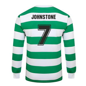 Celtic 1967 European Cup Winners Long Sleeve Retro Shirt (JOHNSTONE 7)