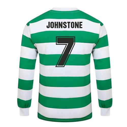 Celtic 1967 European Cup Winners Long Sleeve Retro Shirt (JOHNSTONE 7)