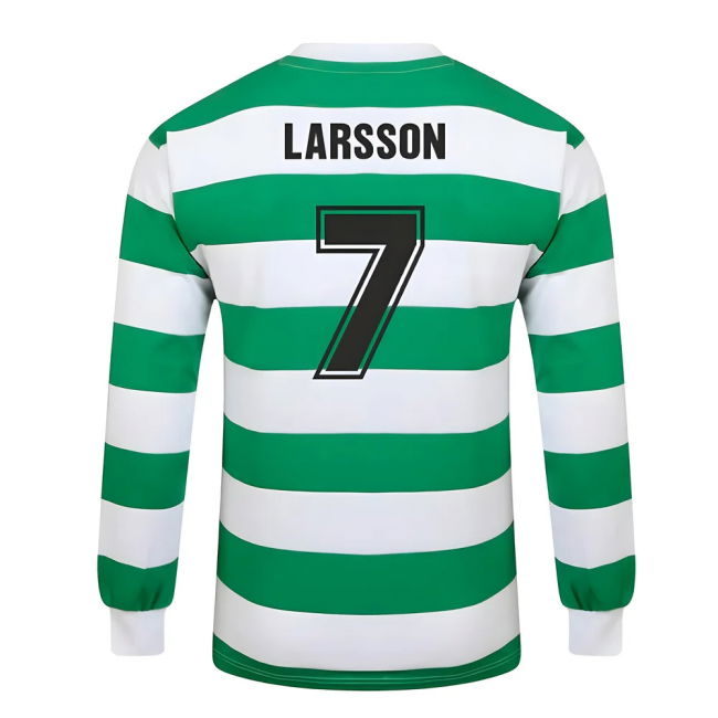 Celtic 1967 European Cup Winners Long Sleeve Retro Shirt (LARSSON 7)
