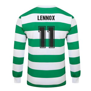 Celtic 1967 European Cup Winners Long Sleeve Retro Shirt (Lennox 11)