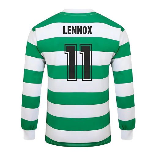 Celtic 1967 European Cup Winners Long Sleeve Retro Shirt (Lennox 11)