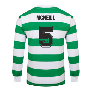 Celtic 1967 European Cup Winners Long Sleeve Retro Shirt (MCNEILL 5)
