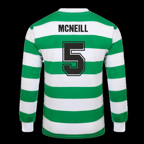 Celtic 1967 European Cup Winners Long Sleeve Retro Shirt (MCNEILL 5)