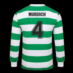 Celtic 1967 European Cup Winners Long Sleeve Retro Shirt (Murdoch 4)