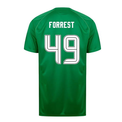 Celtic Poly T-shirt (Green/White) (Forrest 49)
