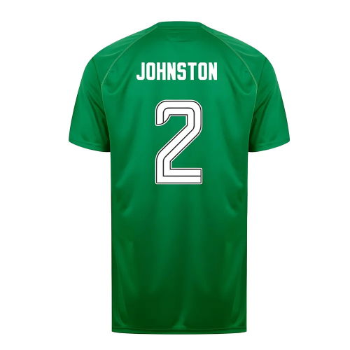 Celtic Poly T-shirt (Green/White) (Johnston 2)