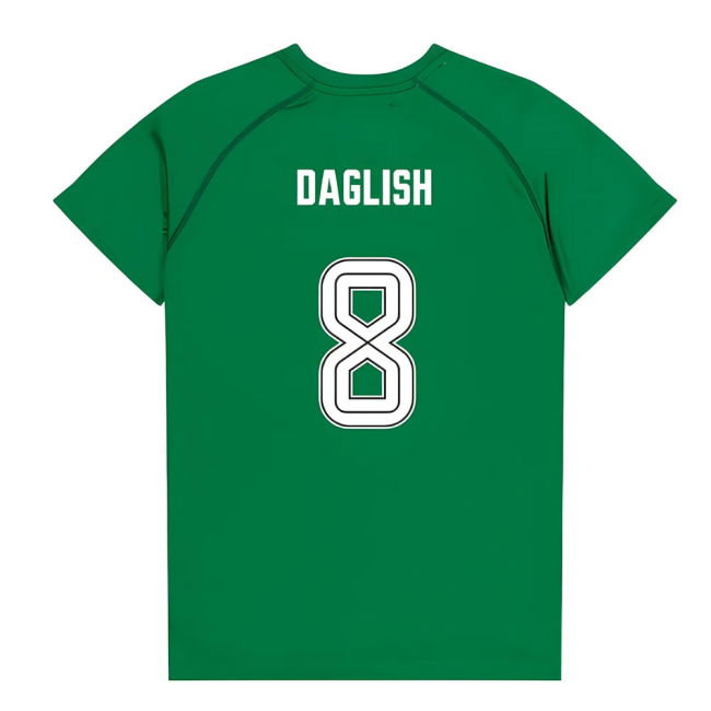 Celtic Poly T-shirt (Green/White) - Kids (Daglish 8)