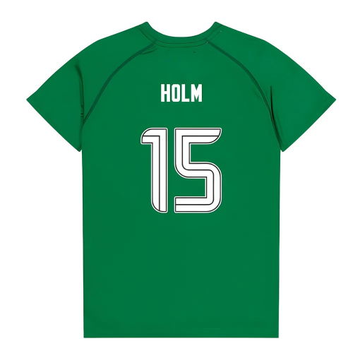 Celtic Poly T-shirt (Green/White) - Kids (Holm 15)