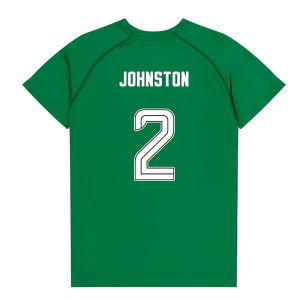 Celtic Poly T-shirt (Green/White) - Kids (Johnston 2)