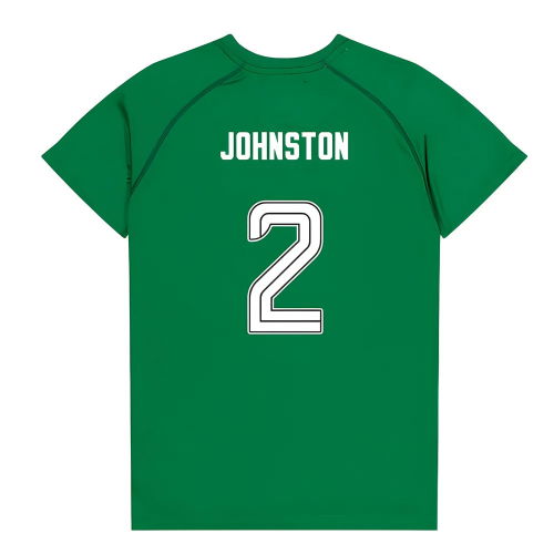 Celtic Poly T-shirt (Green/White) - Kids (Johnston 2)