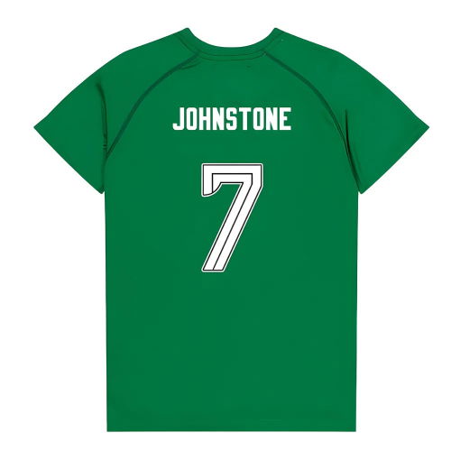 Celtic Poly T-shirt (Green/White) - Kids (Johnstone 7)