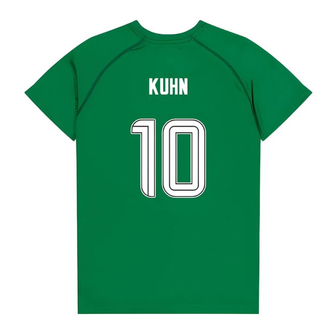 Celtic Poly T-shirt (Green/White) - Kids (Kuhn 10)