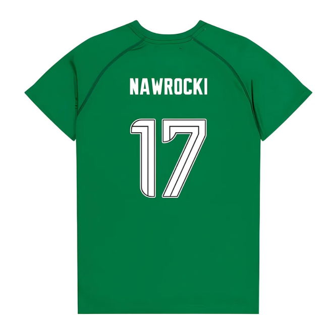 Celtic Poly T-shirt (Green/White) - Kids (Nawrocki 17)