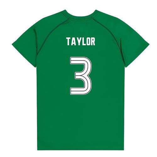 Celtic Poly T-shirt (Green/White) - Kids (Taylor 3)