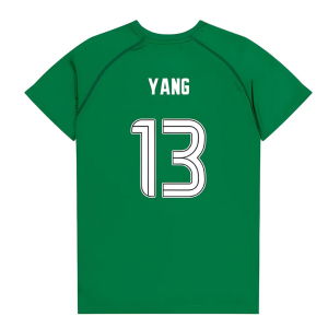 Celtic Poly T-shirt (Green/White) - Kids (Yang 13)
