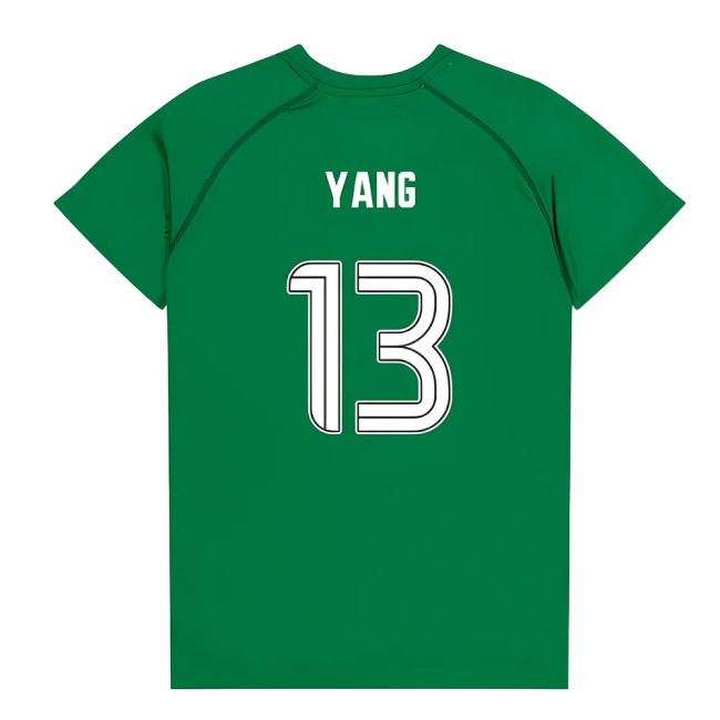 Celtic Poly T-shirt (Green/White) - Kids (Yang 13)
