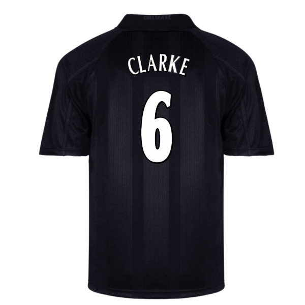 Chelsea 1998 Black Out Home Retro Shirt (Clarke 6)