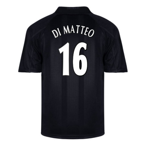 Chelsea 1998 Black Out Home Retro Shirt (Di Matteo 16)