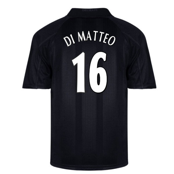 Chelsea 1998 Black Out Home Retro Shirt (Di Matteo 16)