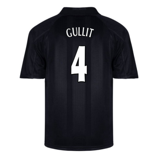 Chelsea 1998 Black Out Home Retro Shirt (Gullit 4)