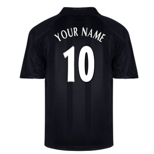 Chelsea 1998 Black Out Home Retro Shirt (Your Name)