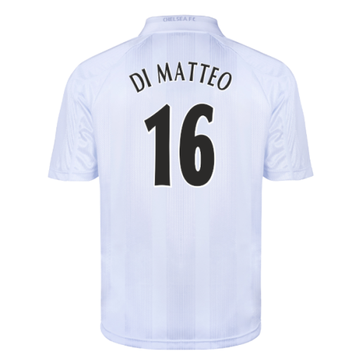 Chelsea 1998 Blank Out Retro Football Shirt (White) (Di Matteo 16)