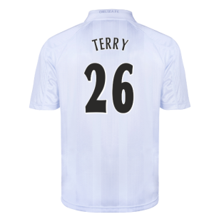 Chelsea 1998 Blank Out Retro Football Shirt (White) (Terry 26)