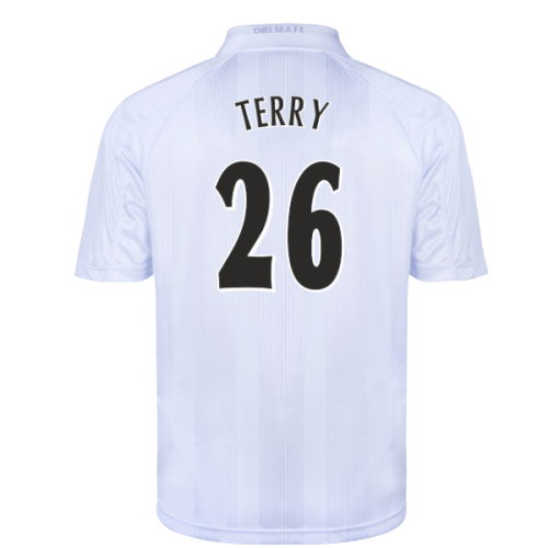 Chelsea 1998 Blank Out Retro Football Shirt (White) (Terry 26)