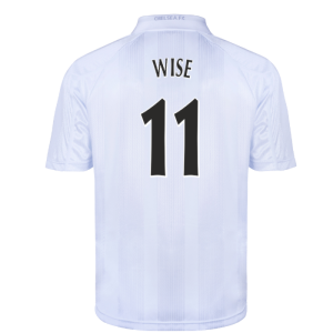Chelsea 1998 Blank Out Retro Football Shirt (White) (Wise 11)
