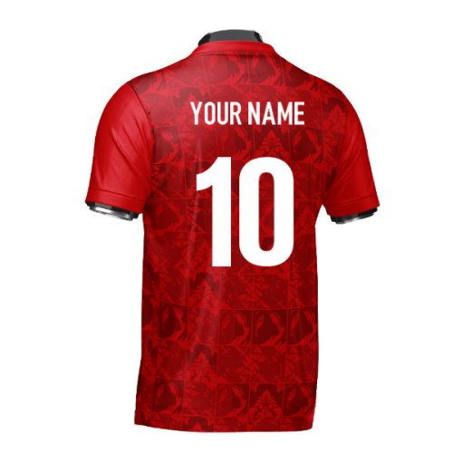 Croatia DNA Red Concept Football Jersey (Wolvate) Adult Short Sleeve (Your Name)