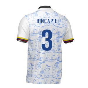 Ecuador DNA White Concept Football Jersey (Wolvate) Adult Short Sleeve (Hincapie 3)