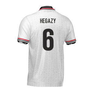 Egypt DNA White Concept Football Jersey (Wolvate) Adult Short Sleeve (Hegazy 6)