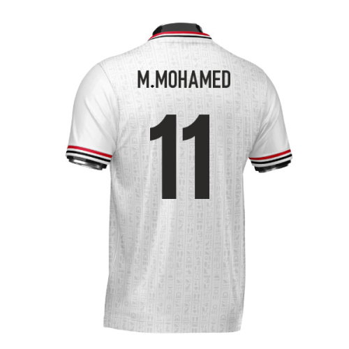 Egypt DNA White Concept Football Jersey (Wolvate) Adult Short Sleeve (M.Mohamed 11)